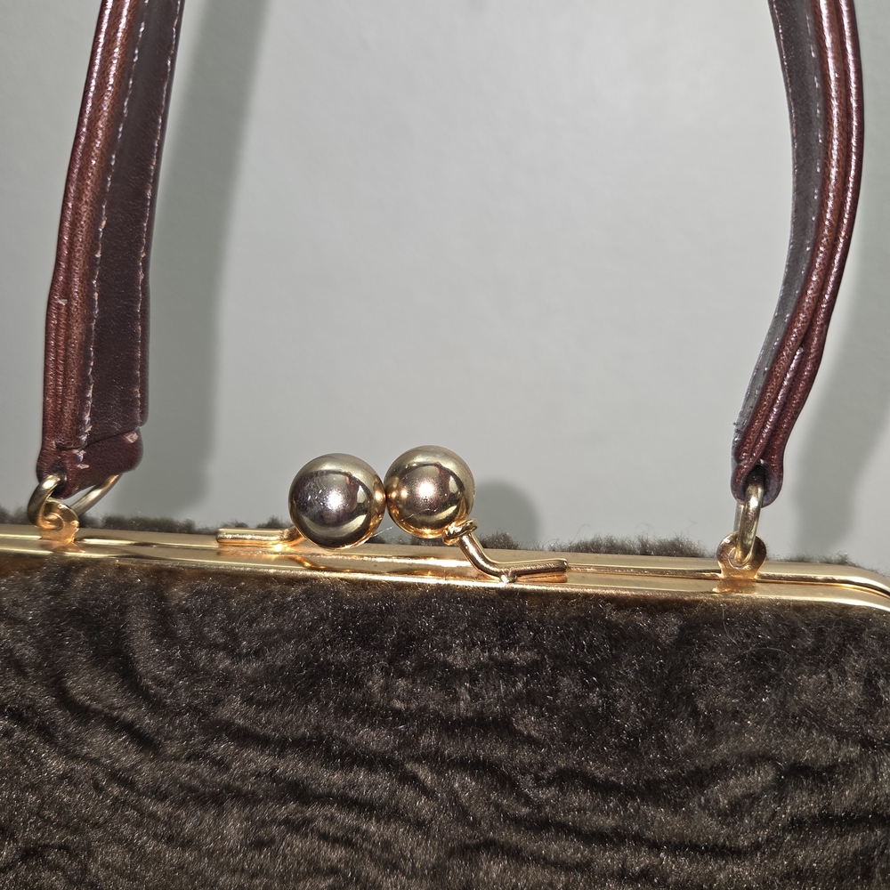GLENDA GIES Elegant Brown Handbag - Picture 3 of 9